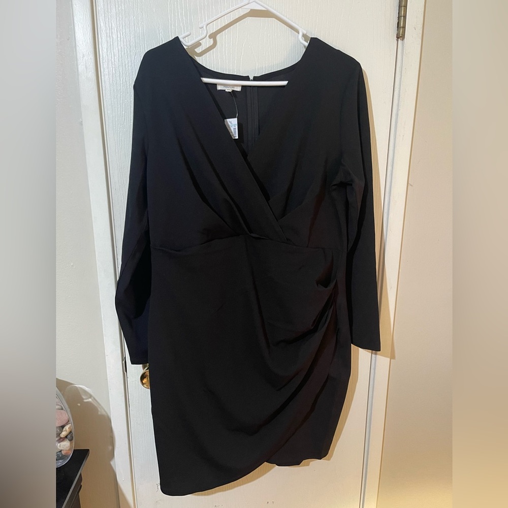 Maurice’s long sleeve wrap dress